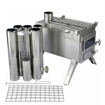 하프클럽 [위너웰] 노매드 쿡 텐트 우드스토브 캠핑용 화목난로 S