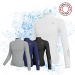 [디팩토리] 남성 하이넥 냉감 쿨티셔츠 DFTM501 [디팩토리]  남성 하이넥 냉감 쿨티셔츠 DFTM501