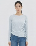 사이드 스트링 티셔츠_VB47TSM307Z