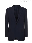 하프클럽 [48R사이즈 특가][마에스트로]스트레치 네이비 솔리드 수트