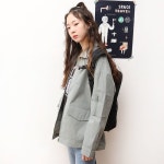 하프클럽 포인트 박시 야상 점퍼 B218 2color 아이홈 (노마진 세일)