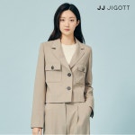 하프클럽 (JJ지고트) 롤업 테이프 플랩 포켓 재킷 GP3M0JK911