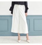 버튼 장식 퀼로트 팬츠 CR4A0SL371