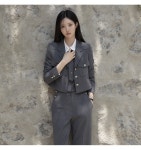 하프클럽 (JJ지고트) 요크 디테일 투 포켓 재킷 GR9A0JK511