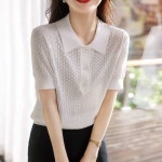 하프클럽 찰스[A1281 ]-폴로 넥 니트