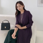 하프클럽 코지시크 / 블레싱 기계주름 자켓