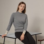 [울시 골프웨어] 여성 울블렌디드 니트풀오버_그레이 APWSKN24W70WGY