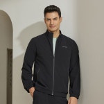 [한정수량][울시 골프웨어] 남성 우븐자켓_블랙 APWSJK24S51MBK