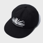 FLOWER BALL CAP BLACK (B23SSMA01BKA1-W)