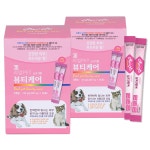 리얼펫 뷰티케어 강아지 고양이 피부영양제 2박스