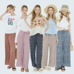 [단독/최신상]25SS 디어온미 플라워 플리츠 팬츠 5종