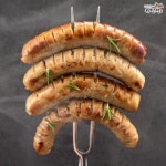 [귀빈정] 20년전통 흑돼지 육즙가득 갈비맛 청양 생소시지240g 2팩