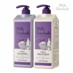 하프클럽 밀크바오밥 세라 샴푸+세라 트리트먼트 1200ml 베이비파우더