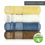 [송월타올]CM뱀부블럭40 뱀부얀 수건