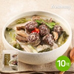 [fresheasy] 사골 우거지순대국 600g 10팩