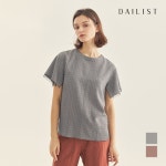 메쉬 배색 블라우스_MDBNSXM4221