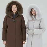 25FW신상 여성 프리미엄 폭스퍼 구스 롱다운 4종택1_RAQWLDJ275