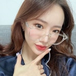여성 클래식 노멀 라이트 안경 클리어 뿔테안경