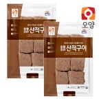하프클럽 숯불구이맛 고기산적(구.사조오양 숯불고기맛 고기산적) 1kg 2봉