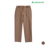 [그린조이] 여성 앞포켓 세미 배기핏 밴딩 팬츠_GF23WT81W