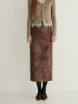 스웨이드 스커트_YMSH25FW367