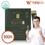 하프클럽 [푸름웰니스]프리미엄 6년근 홍삼스틱 블랙 10gx100포(진세노사이드 25mg)