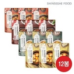 호텔컬렉션 에센셜 국탕 4종 12봉(된장찌개 3봉 + 육개장 3봉 + 콩나물해장국 3봉 + 순두부찌개 3봉)