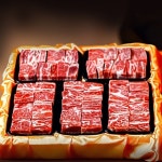 [명품한우금오][냉동/암소]한우 1등급 갈비선물세트(3.5kg) 명품한우금오