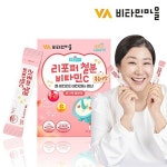 하프클럽 [VV비타민마을]비타민마을 금쪽같은내새끼 리포퍼 철분 비타민C 복숭아맛 30포 1개월분