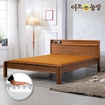 하프클럽 [이조농방][라텍스바디필로우증정]이조농방 포켓스프링 확장형황토볼 퀸침대 HB