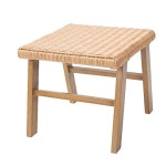 [히트가구]M951 라탄 사이드 사각테이블 1color