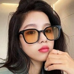 가벼운안경테 블랙 뿔테 틴트 블랙테 패션 선글라스 썬글라스