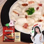 미성분식[까르보나라세트] 짱돌떡볶이(떡200g+까르보나라스50g)X4세트