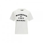 [MAX MARA]26SS 테뉴 WKDTENUE 로고 티셔츠 화이트 2615971051 006