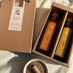 만복 저온압착 참기름 들기름 선물세트 300ml 2구