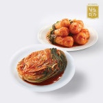 [남도미가] 감칠맛나는 전라도 포기김치5kg + 총각김치2kg