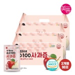 딱좋아 순수100 국내산 사과즙 90ml 3박스 (총 90포)