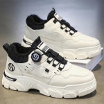 방한화 털신발 운동화 원터치 다이얼 버튼 포인트 털안감 남성 겨울