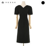 (예쎄) 퍼프소매 심플 원피스(S3MOP058A)