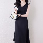 [스윗트리]브이넥 나시 여름 민소매 원피스(j1017)