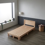 편백원목 헤라 통마루 작은싱글 침대프레임 매트리스선택 주문제작가능