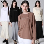 [모리모리스(Morry Morris)] 심플 콘월 긴팔 티셔츠