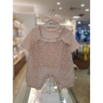 아가방 세이브존03 아가방 샤론 7부 멜빵 상하세트(헤어밴드) AG0