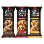 브리또 120g x 9봉(비프그릴드불고기3 +치킨스파이시커리3 +소시