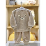 아가방 세이브존02 베이지 제프 뽀글이상하세트,, 01r753003