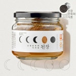 순창문옥례식품 명인 우리콩 된장 450g 유리용기