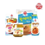 LIGHT&ampJOY 핫케이크믹스400g+케이크시럽220g+청송사 | 오뚜기 - 하프클럽