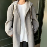 [살롱드케이트]라니 데일리 포근 롱 퍼자켓 코트 아우터 여성(kds116)