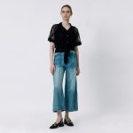 핀턱 와이드 데님_AEM5NSDP309S_BU