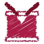 Doddle, hand made, hobby, knitting, scribble, sweater, yarn icon - Free download